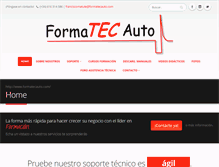 Tablet Screenshot of formatecauto.com